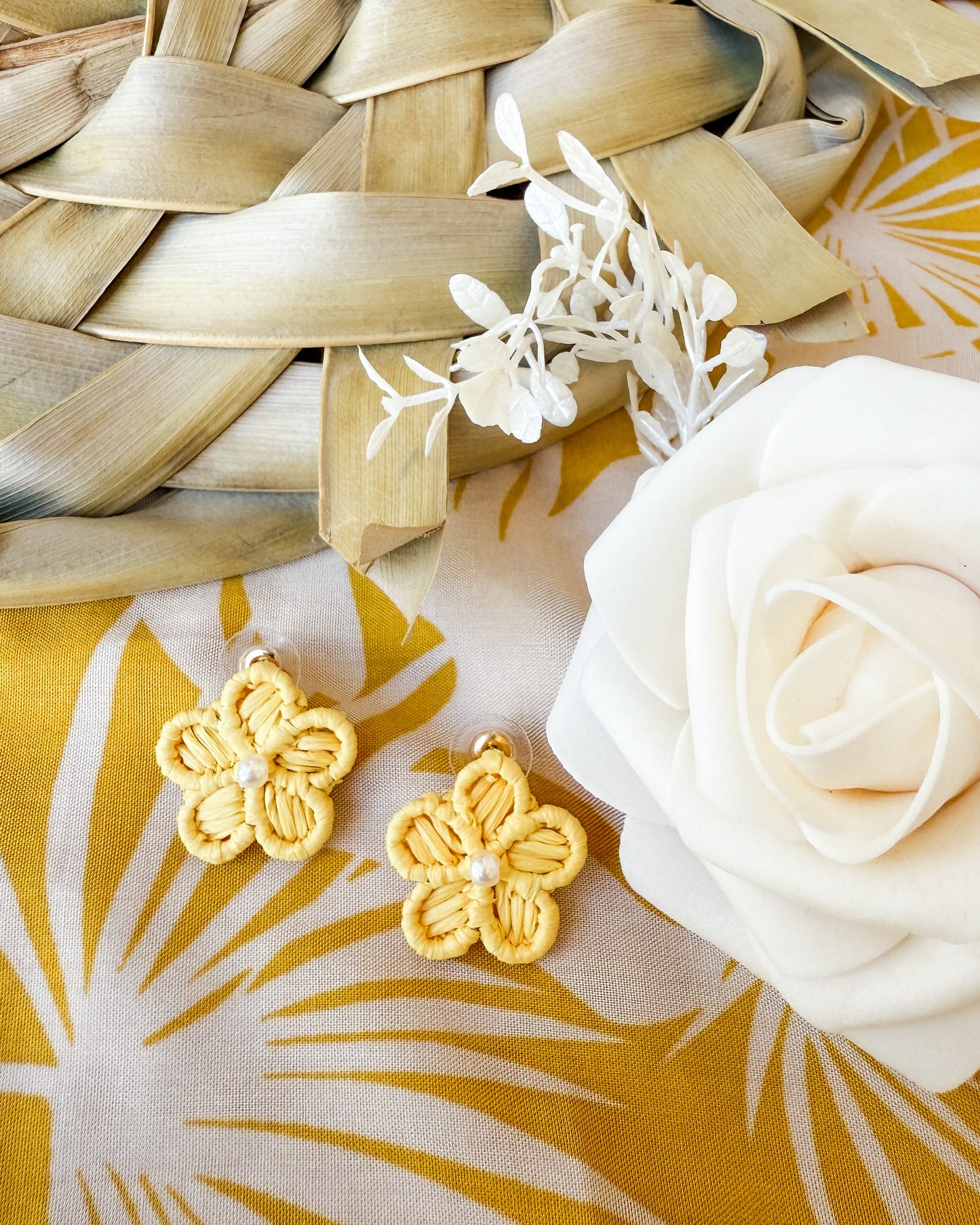 Spring Forward Studs - Yellow