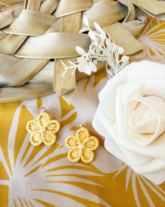 Spring Forward Studs - Yellow