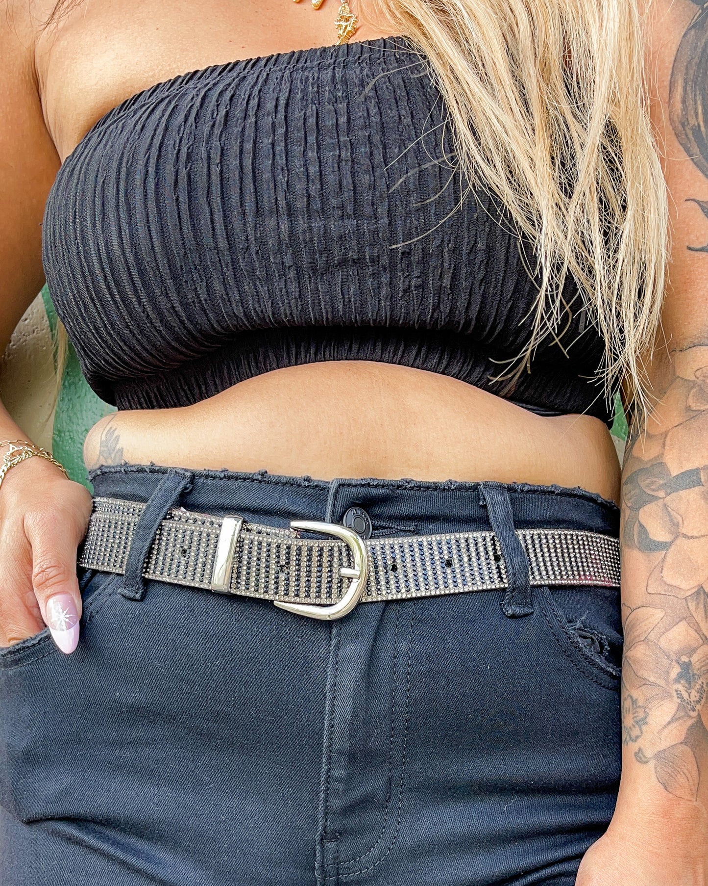Shine So Bright Belt - Black