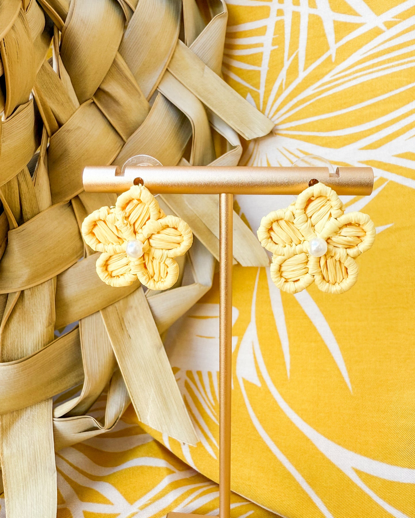 Spring Forward Studs - Yellow