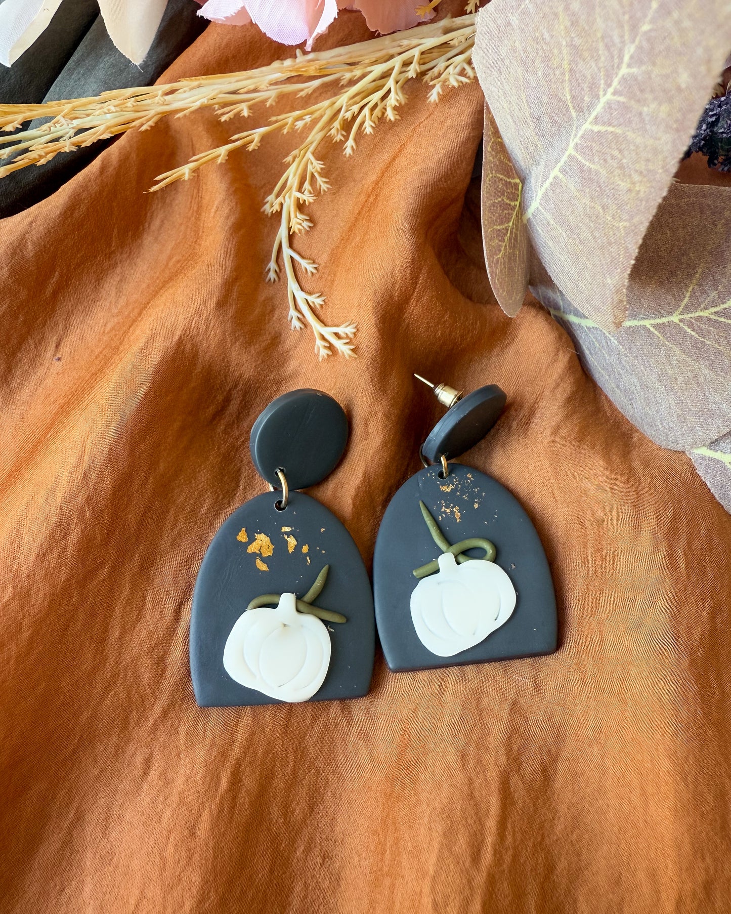 Pumpkin Spice Earrings
