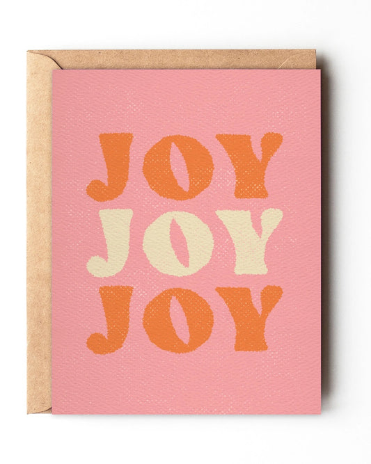 Joy Joy Joy Card