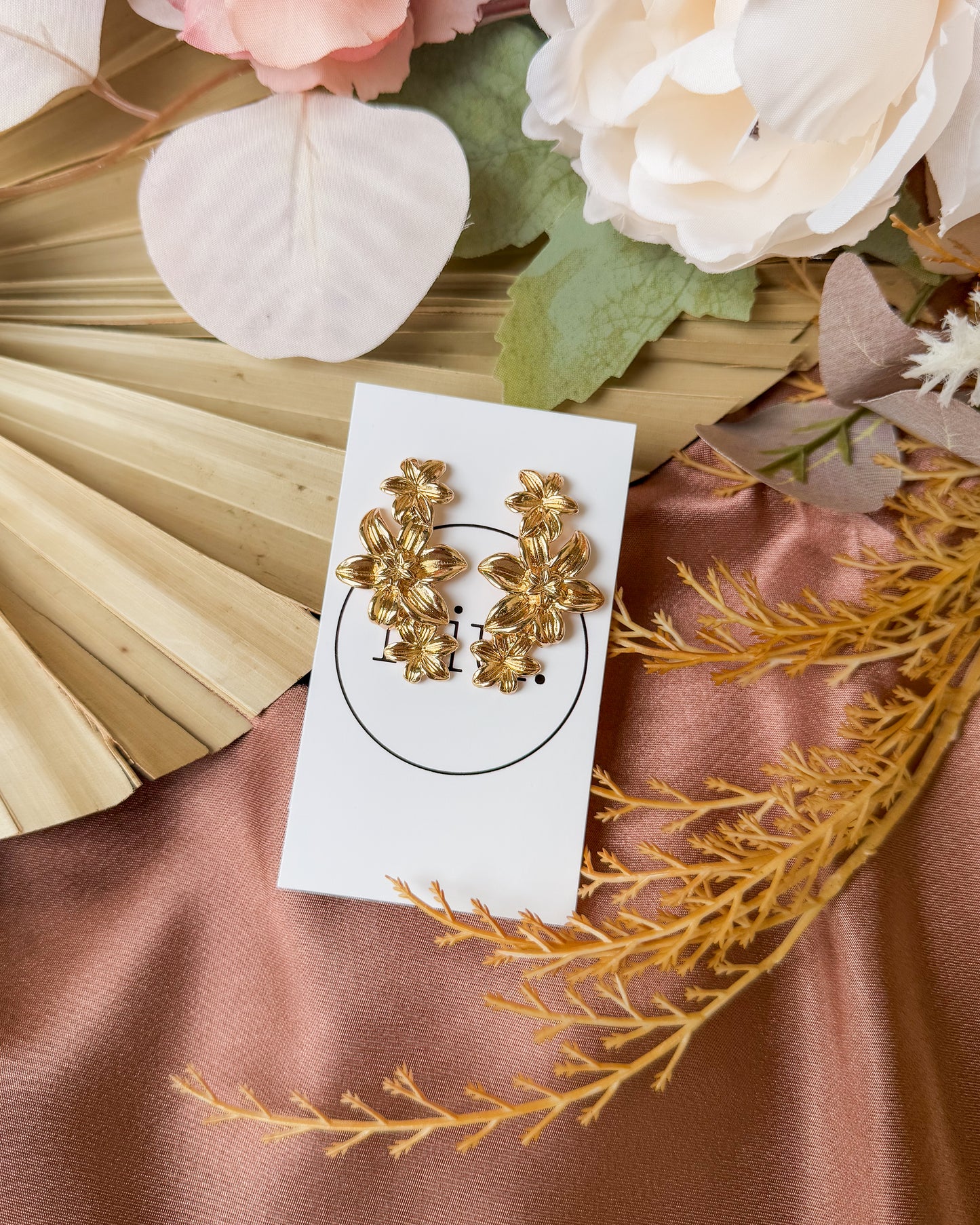 Pualani Gold Earrings