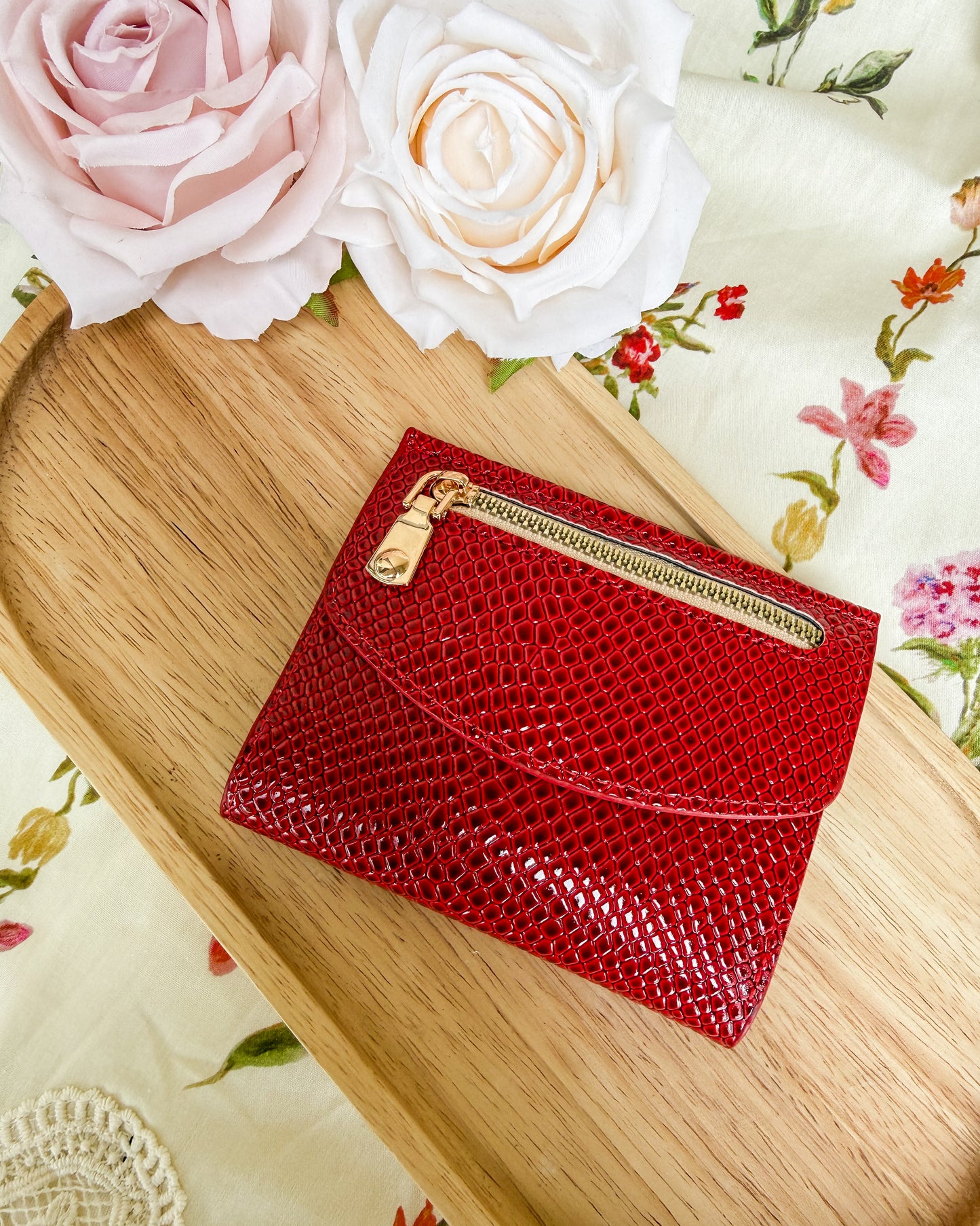 April Wallet - Jewel Tones