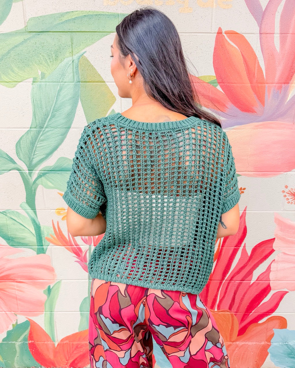 Wade Top - Green