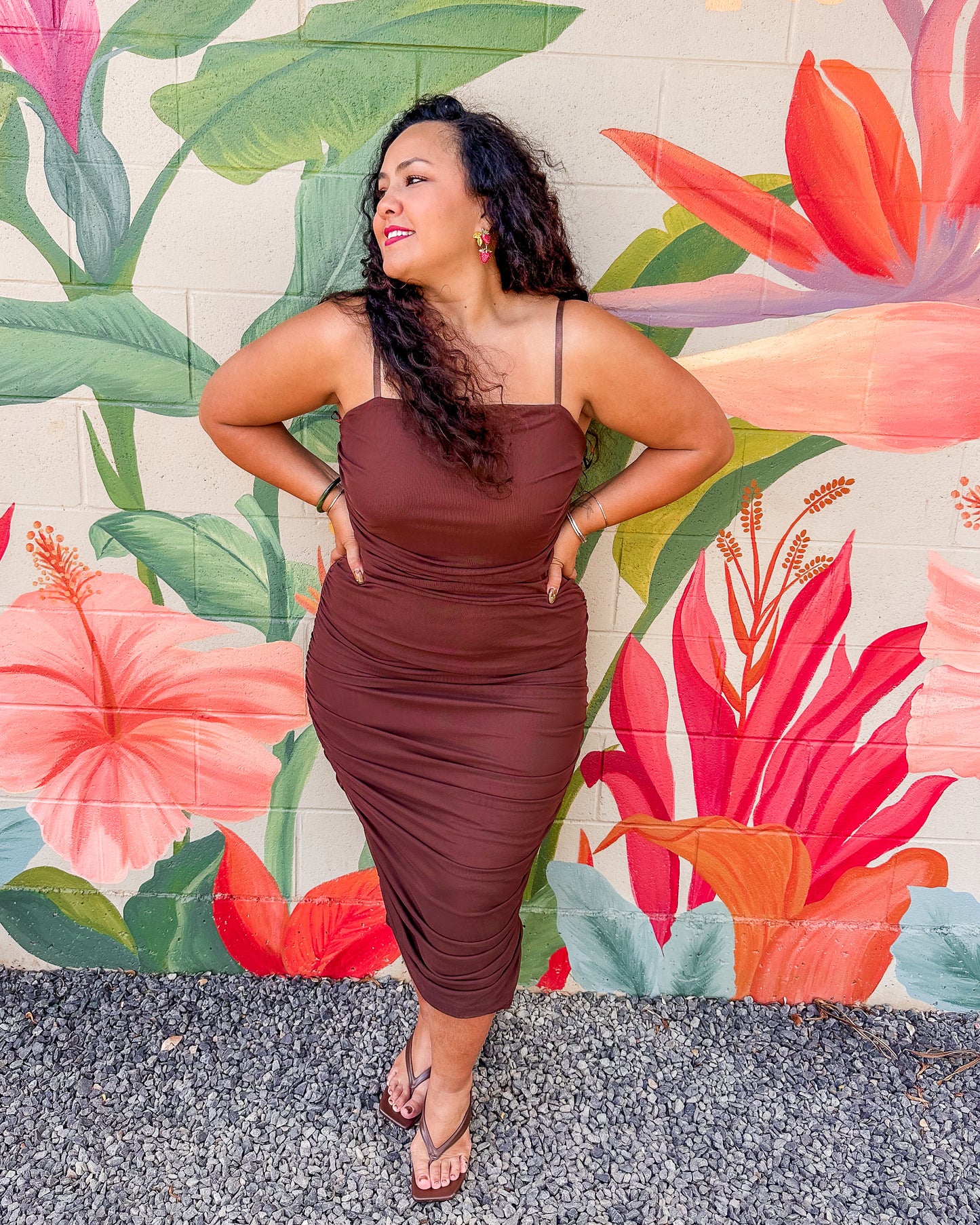 Marnie Dress - Brown
