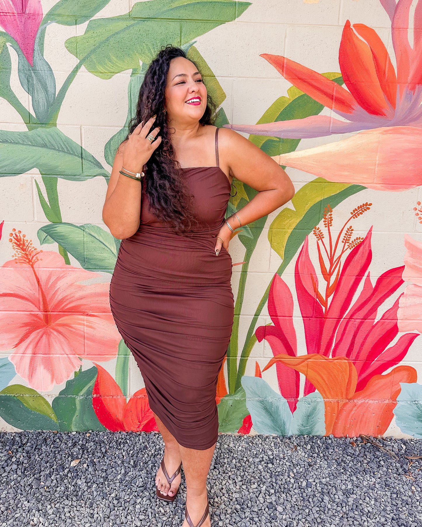 Marnie Dress - Brown
