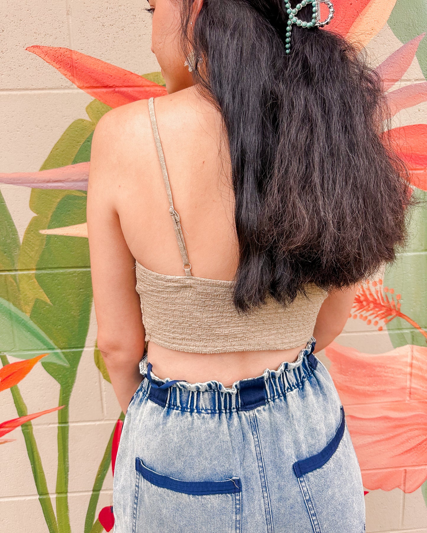 Farley Top - Khaki