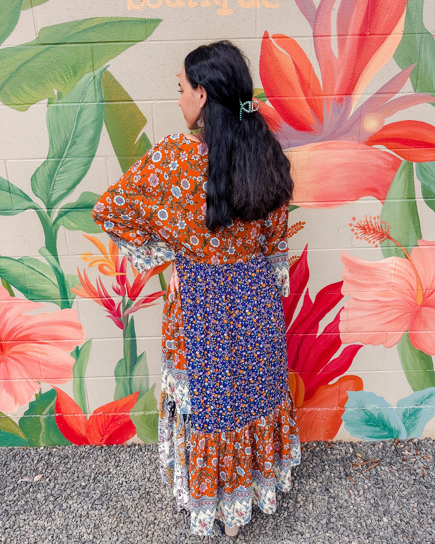 Henrietta Kimono - Navy