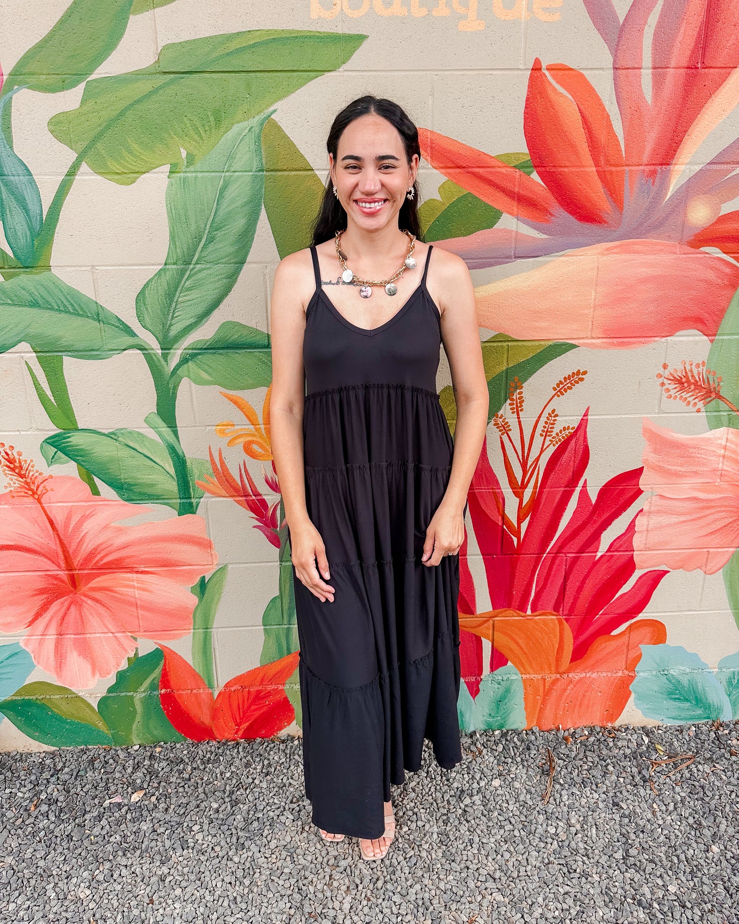 Lagoon Dress - Black
