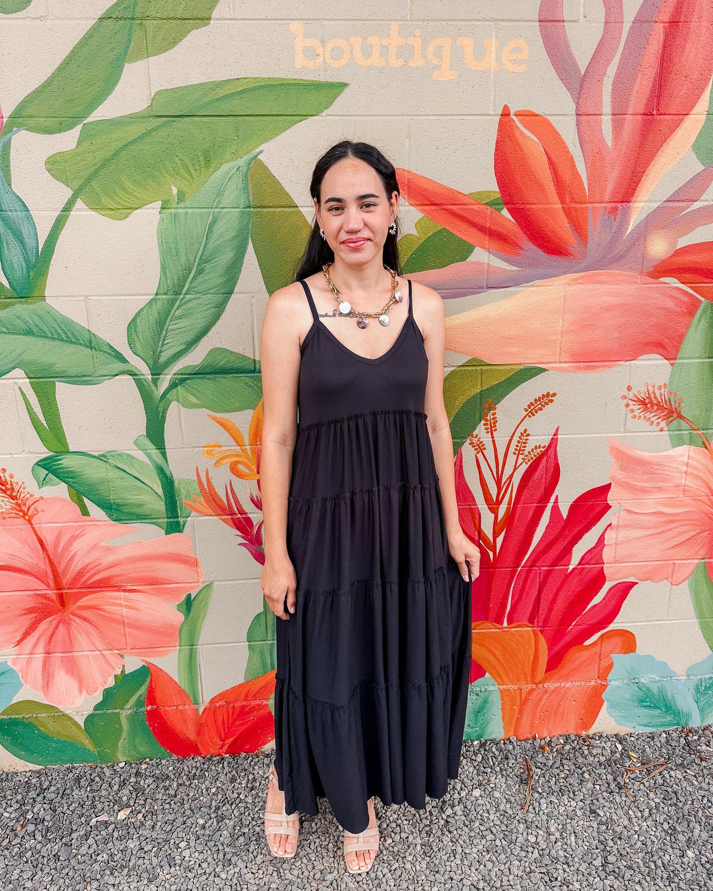 Lagoon Dress - Black
