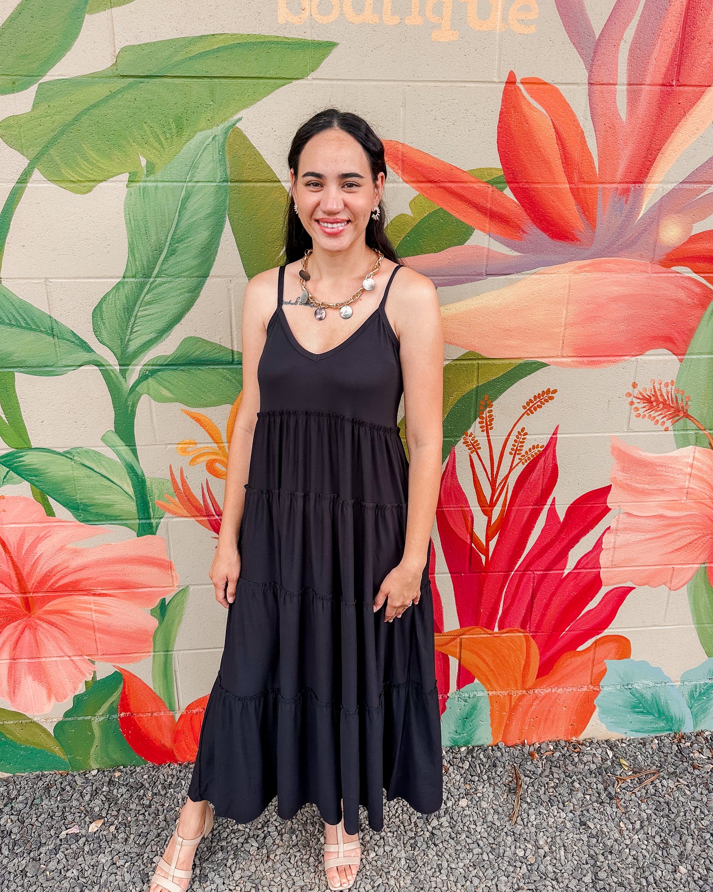 Lagoon Dress - Black