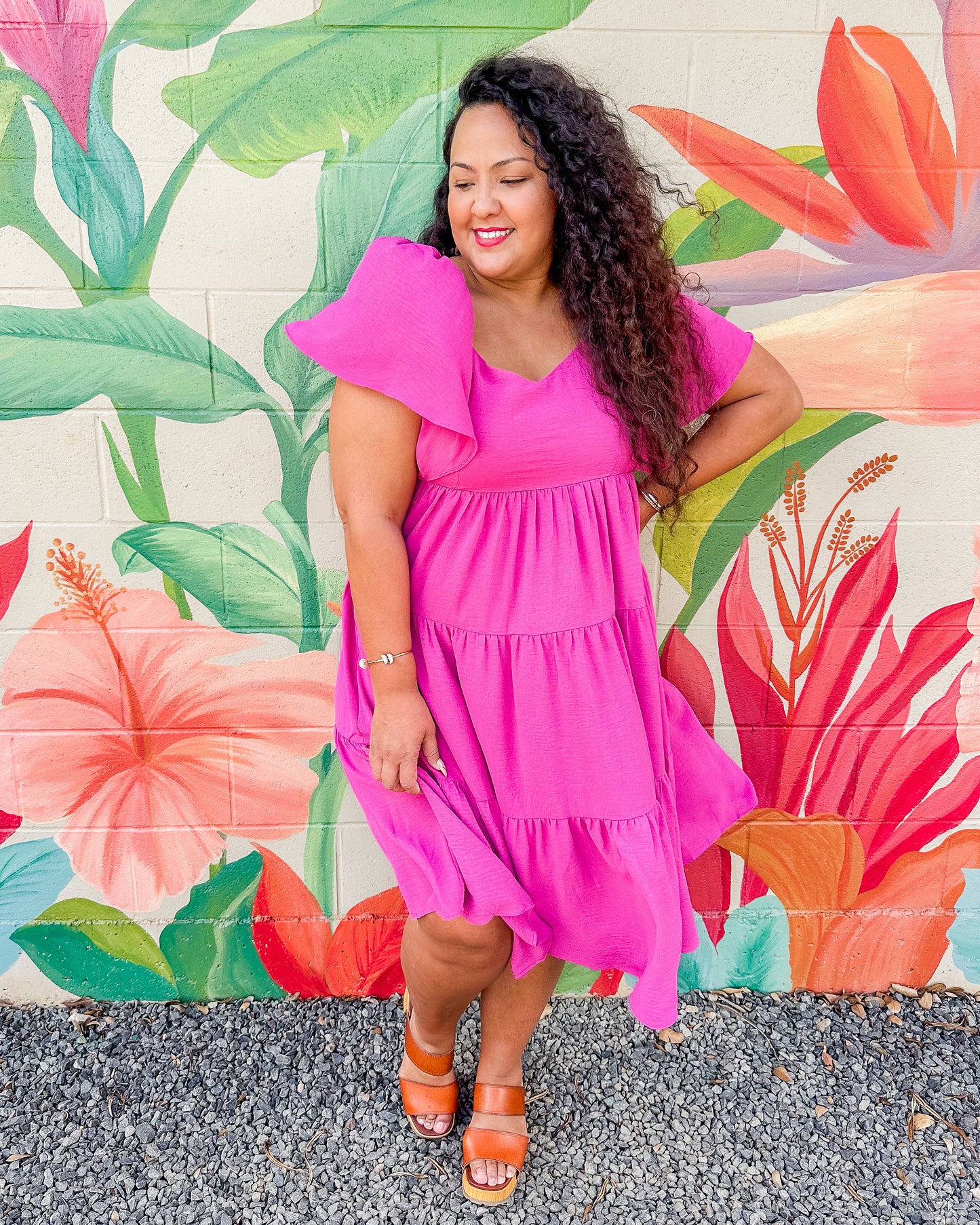 Isabeau Dress - Orchid