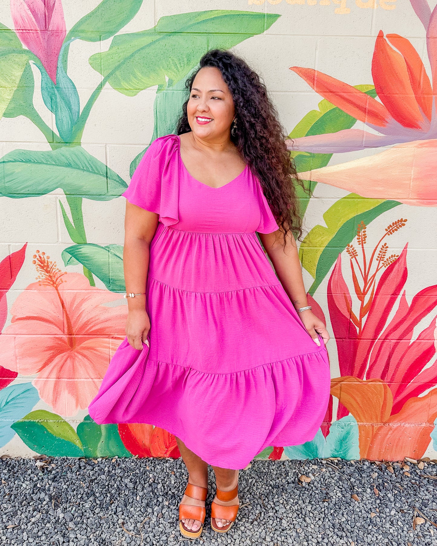 Isabeau Dress - Orchid