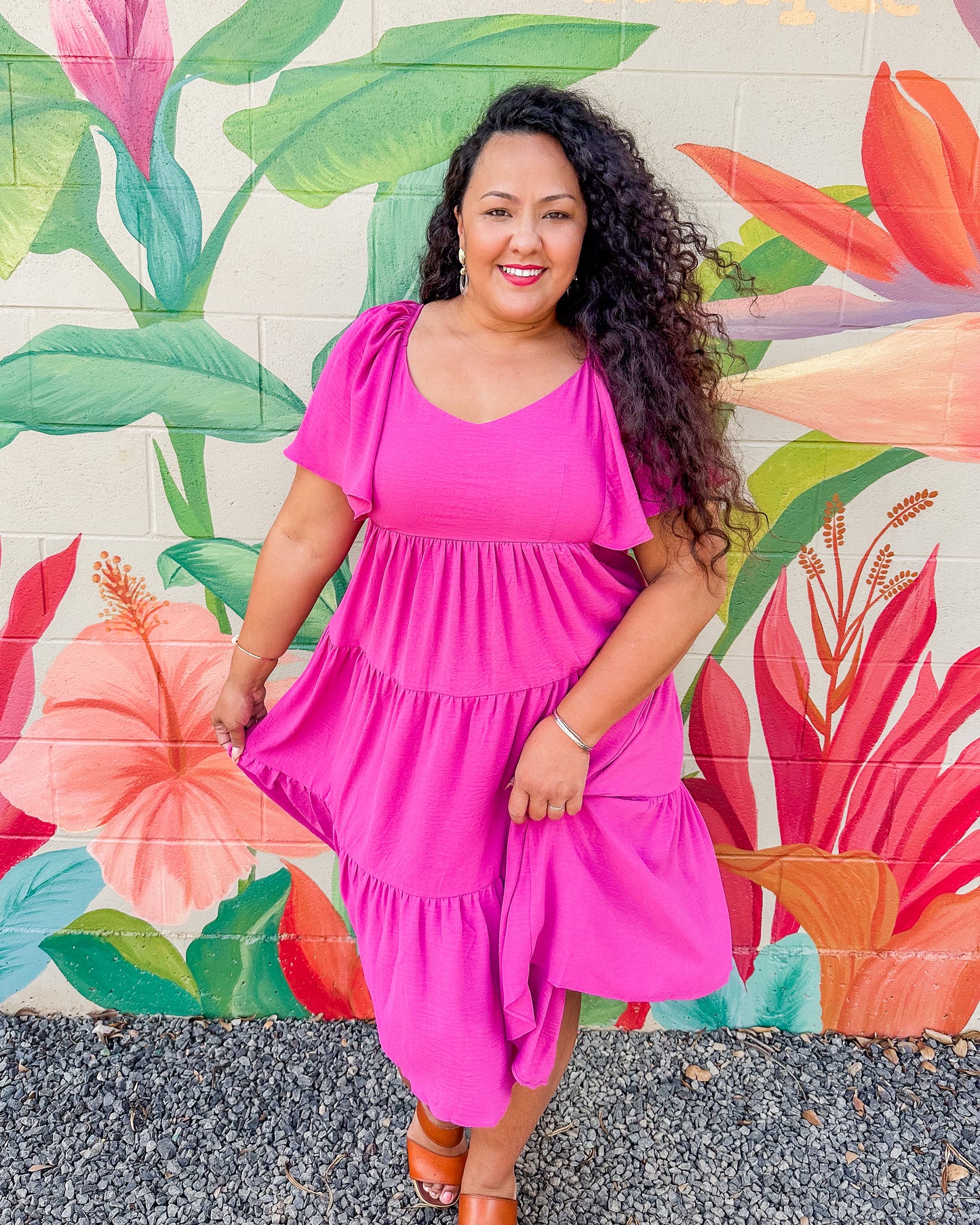 Isabeau Dress - Orchid
