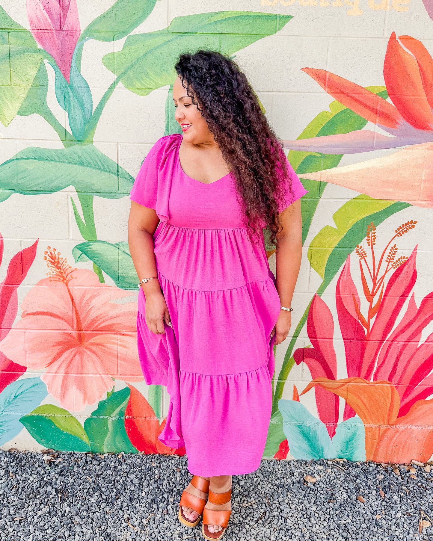 Isabeau Dress - Orchid