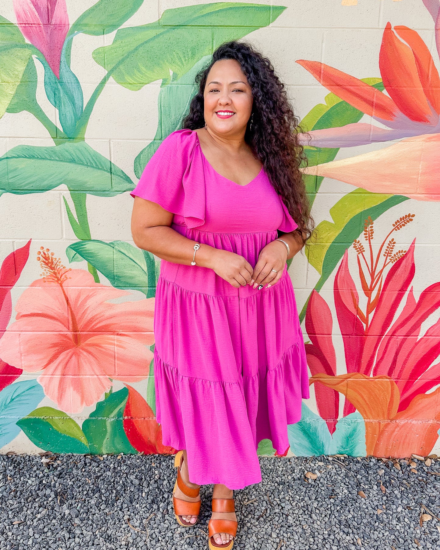 Isabeau Dress - Orchid