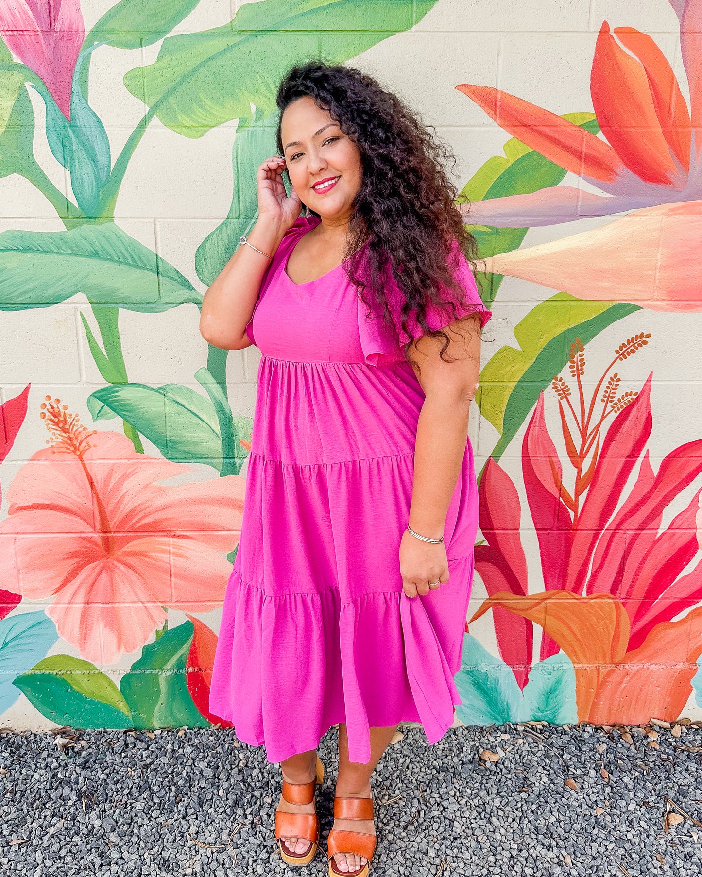 Isabeau Dress - Orchid