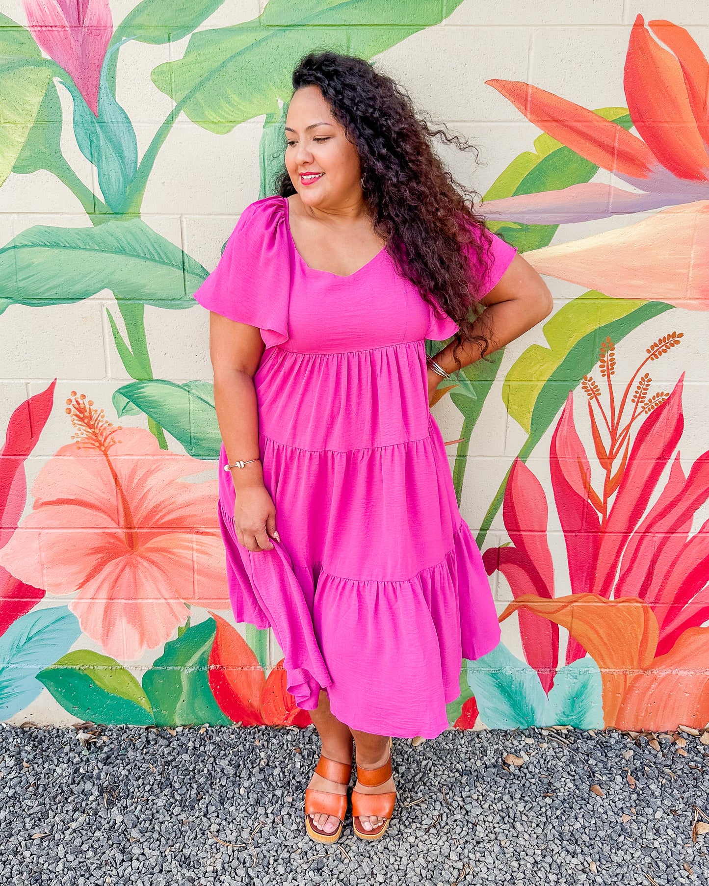 Isabeau Dress - Orchid