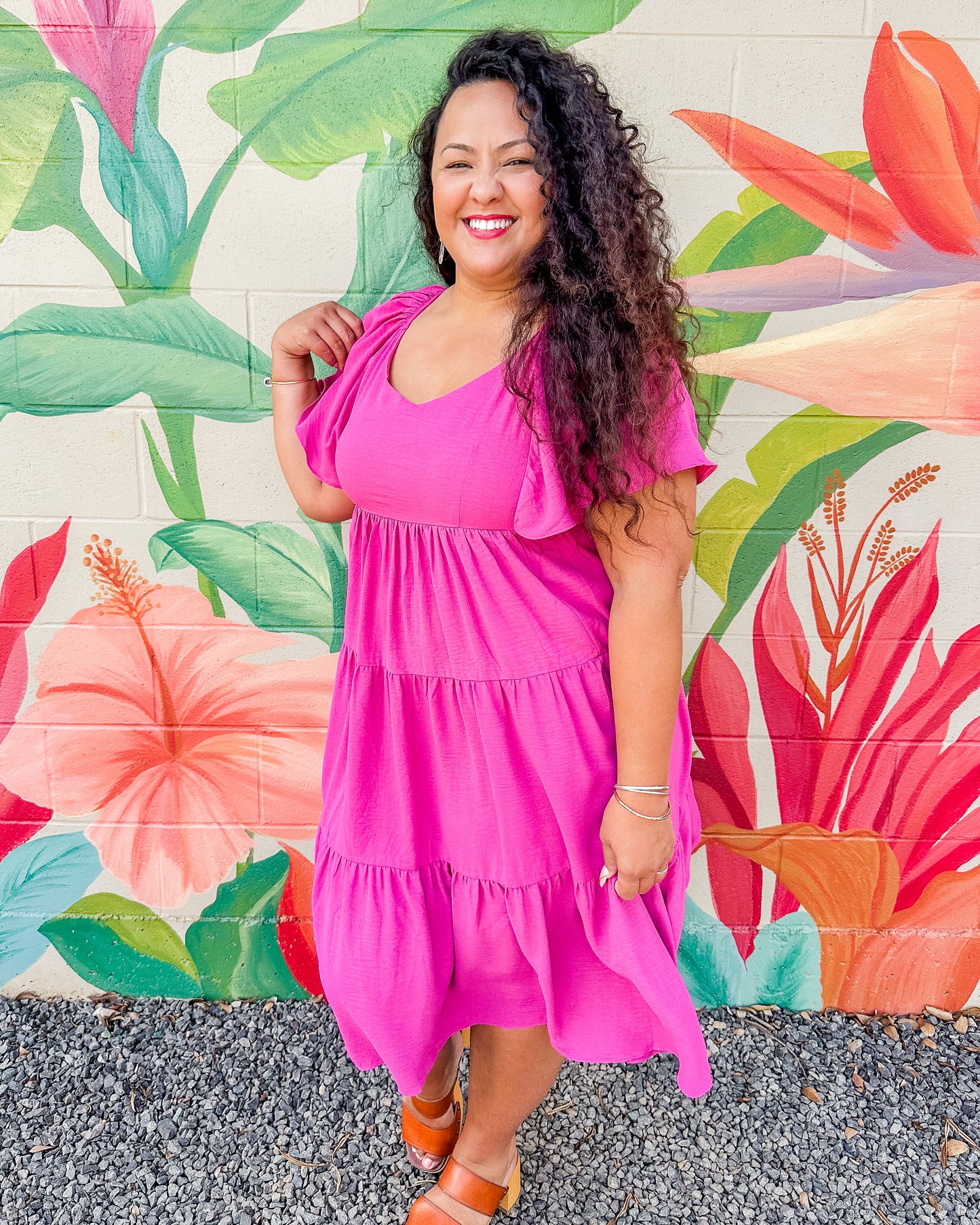 Isabeau Dress - Orchid