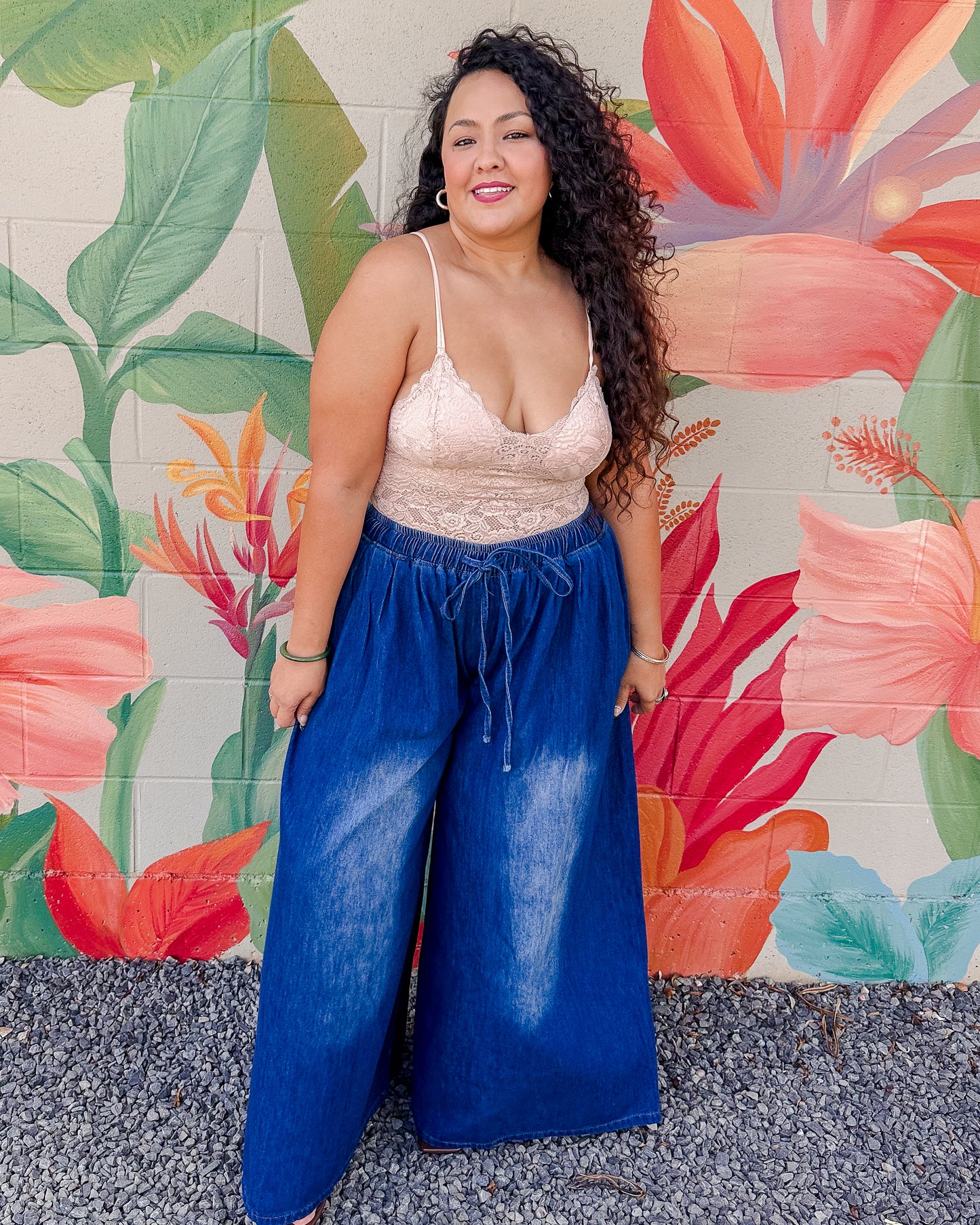 Ollie Rae Pants - Dark Denim