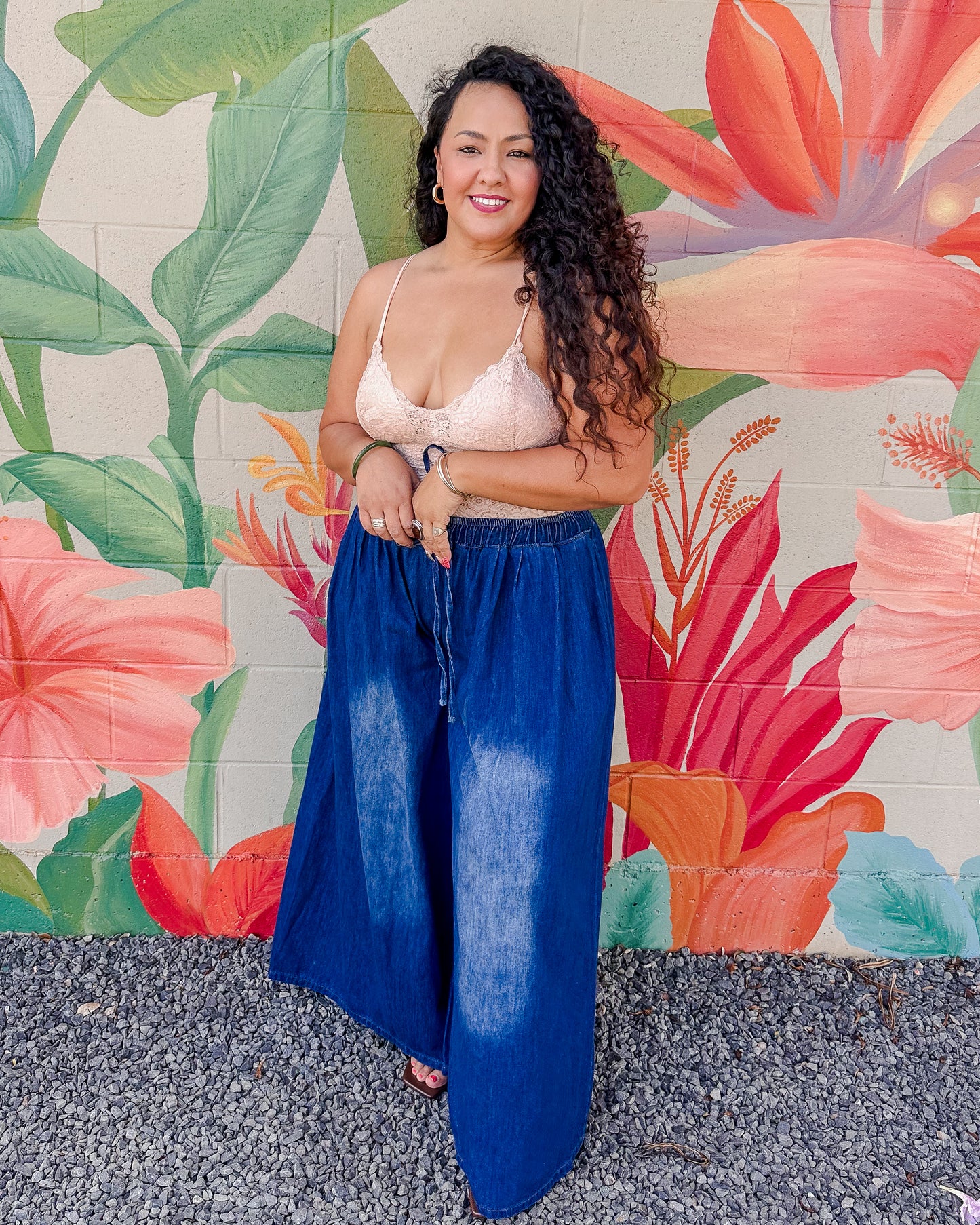 Ollie Rae Pants - Dark Denim