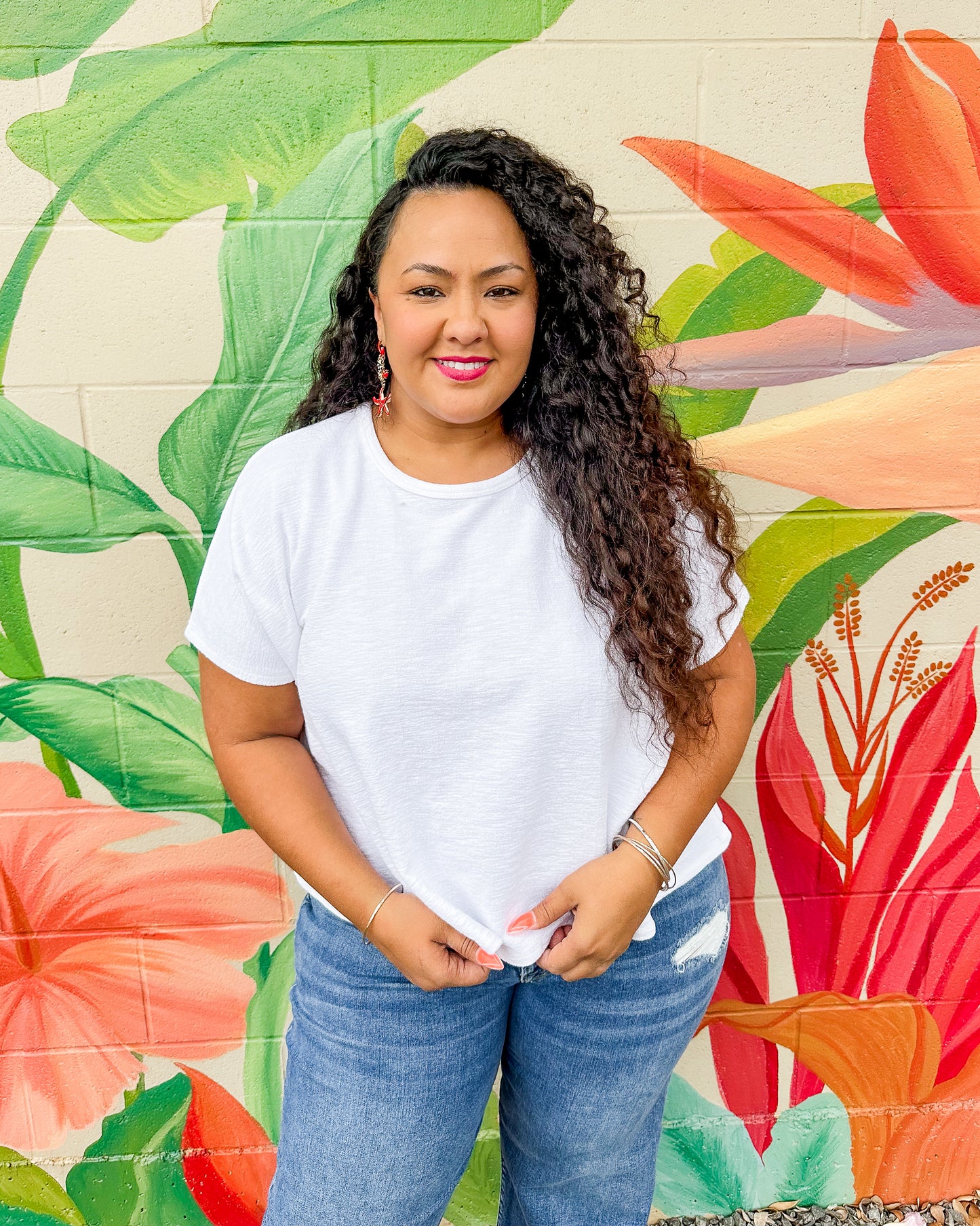 Carolyn Top - White