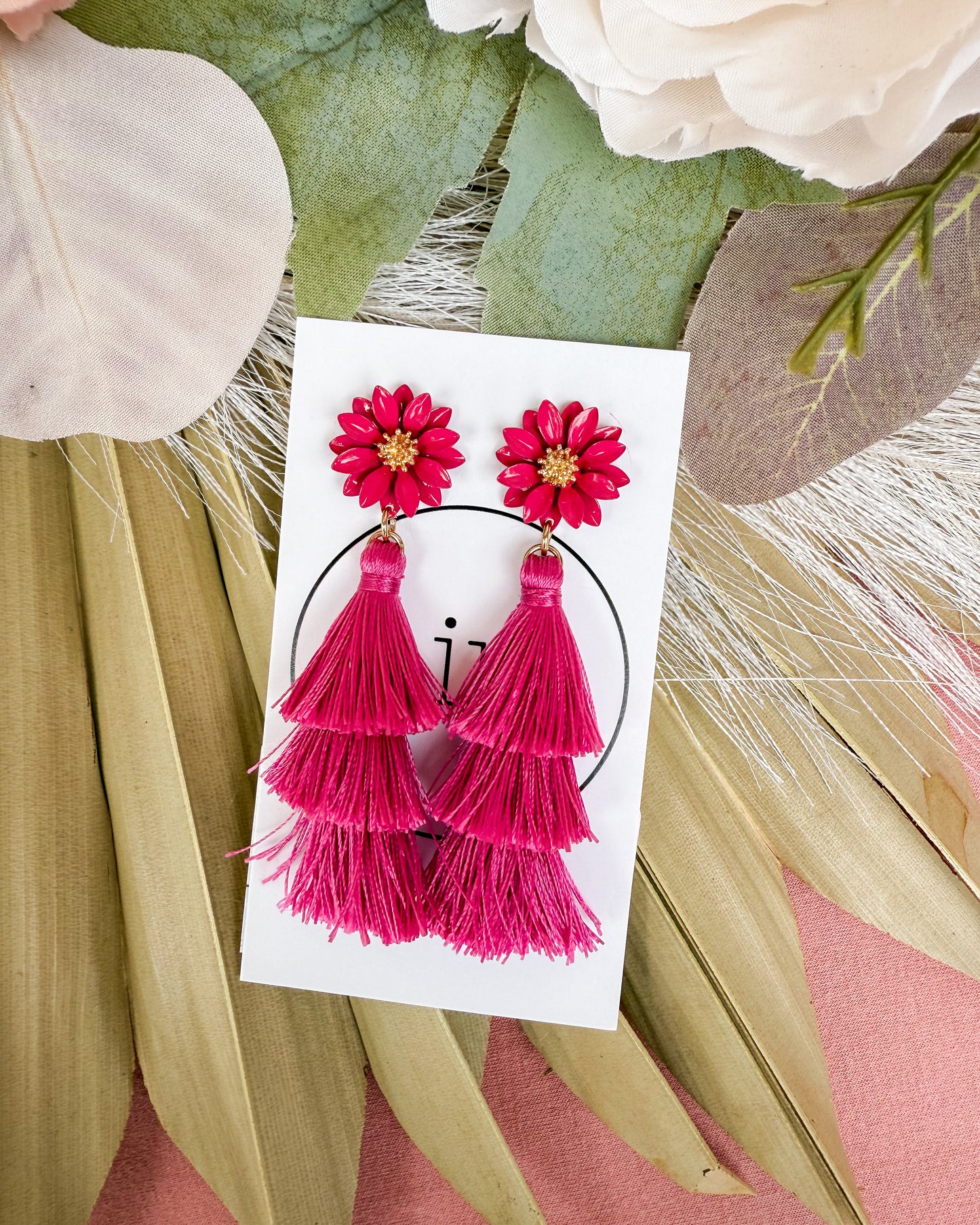 Ruffle Some Feathers Earrings