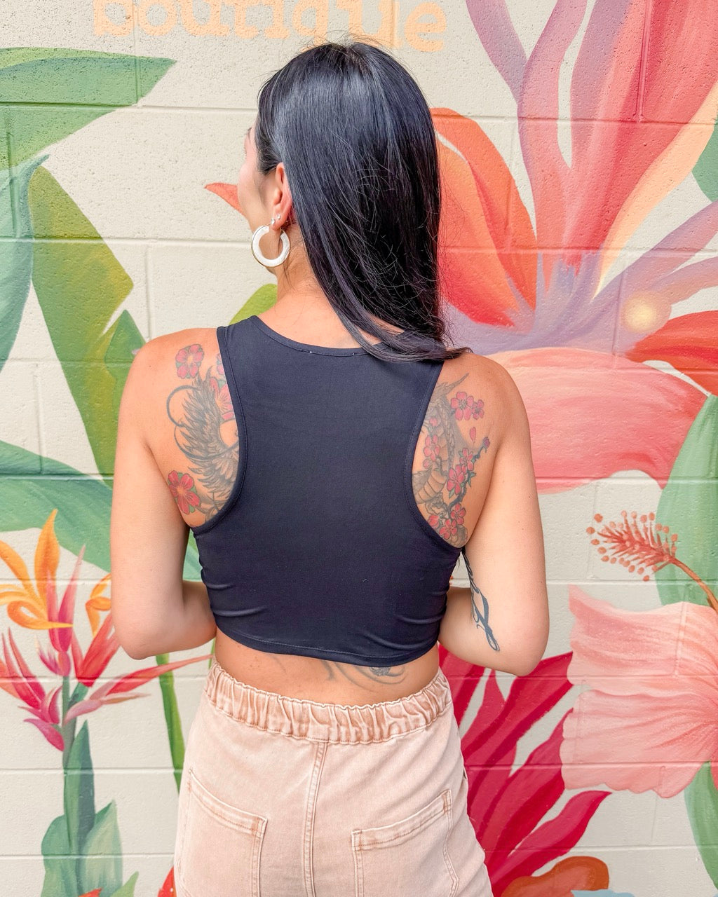 Kezzie Tank - Black