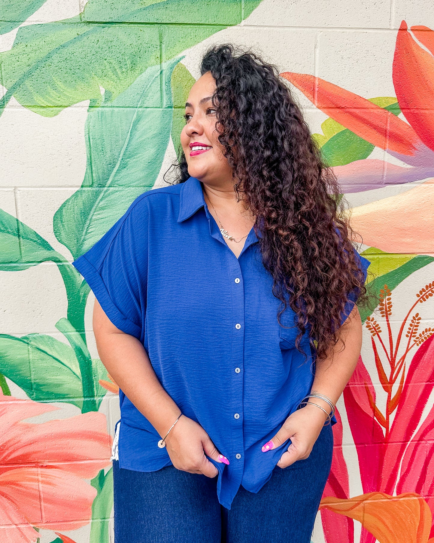 Rielle Top - Blue