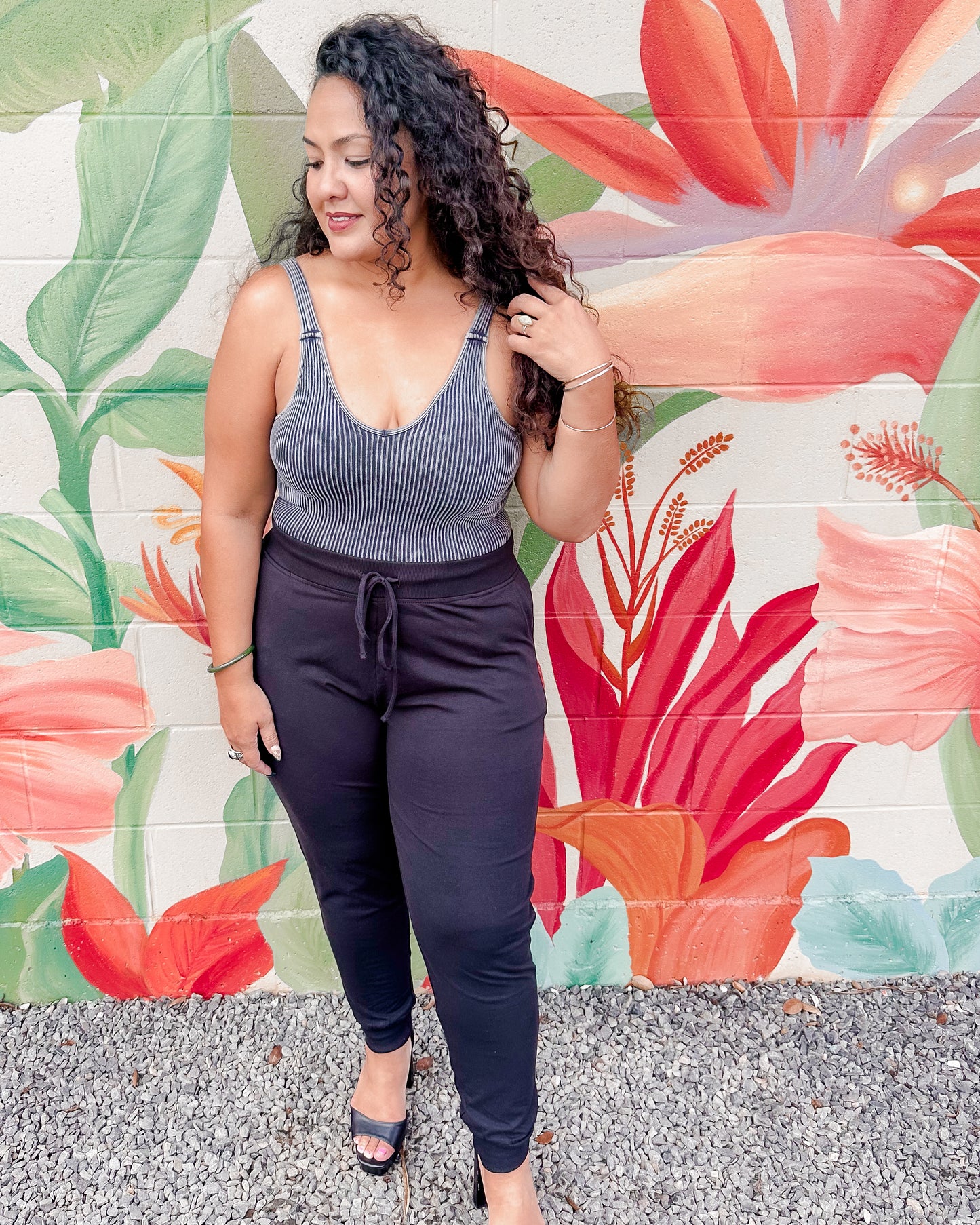 Brandy Tank - Charcoal