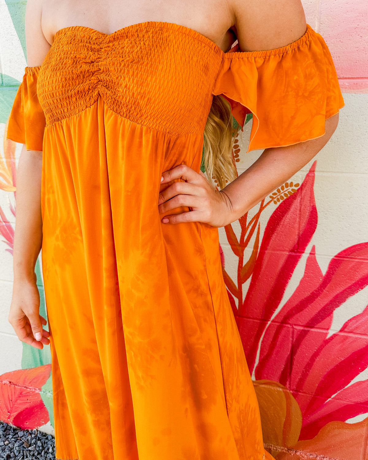 Rowan Maxi Dress - Marigold (XS)