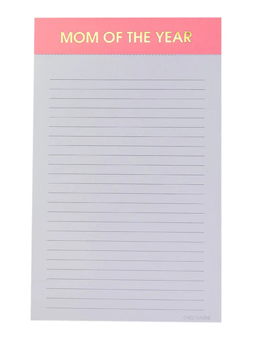 Lined Notepad - Mom of the Year