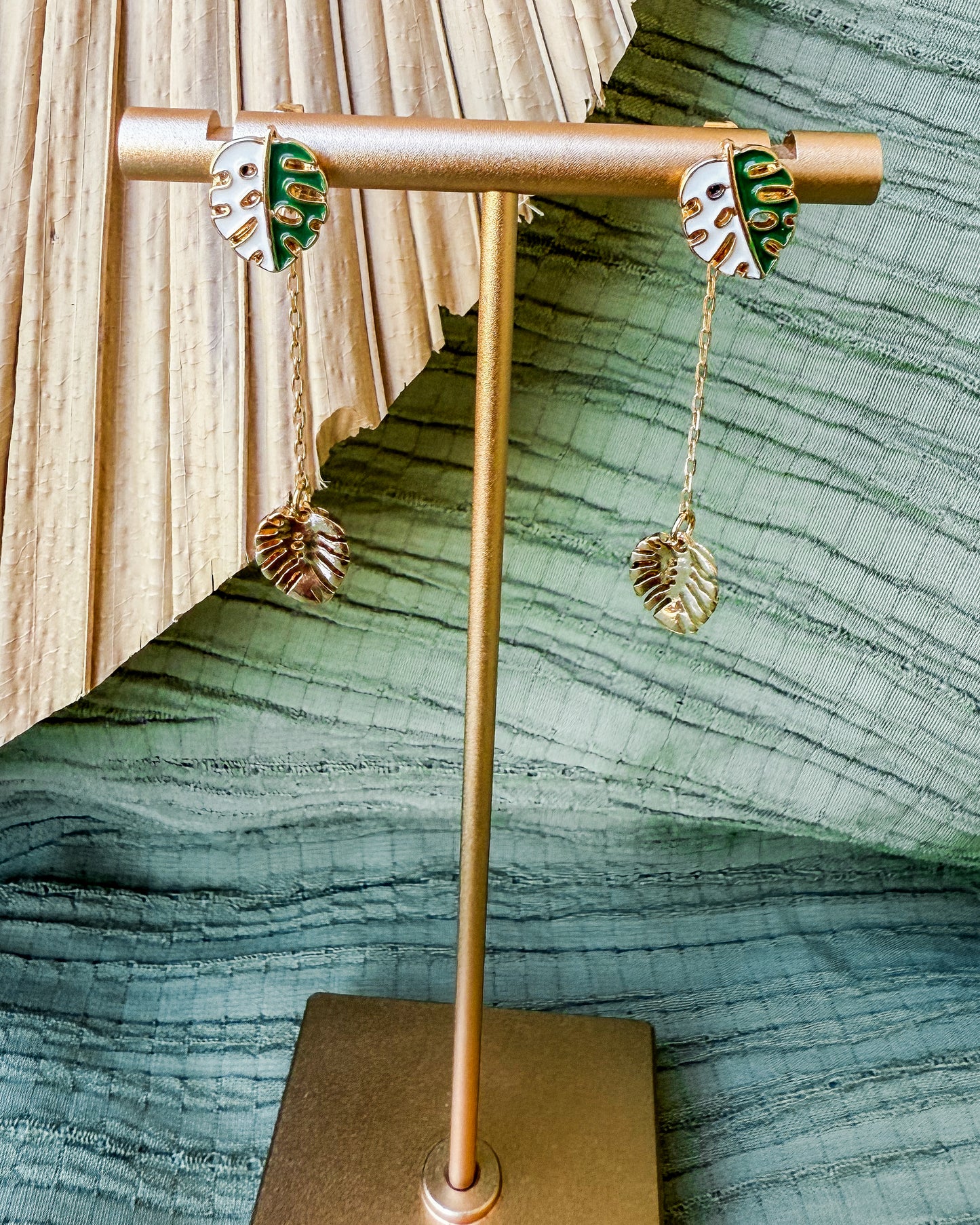 Monstera Mama Earrings