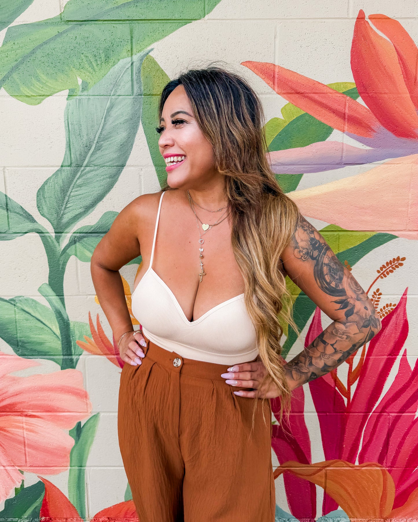 Lia Tank - Nude