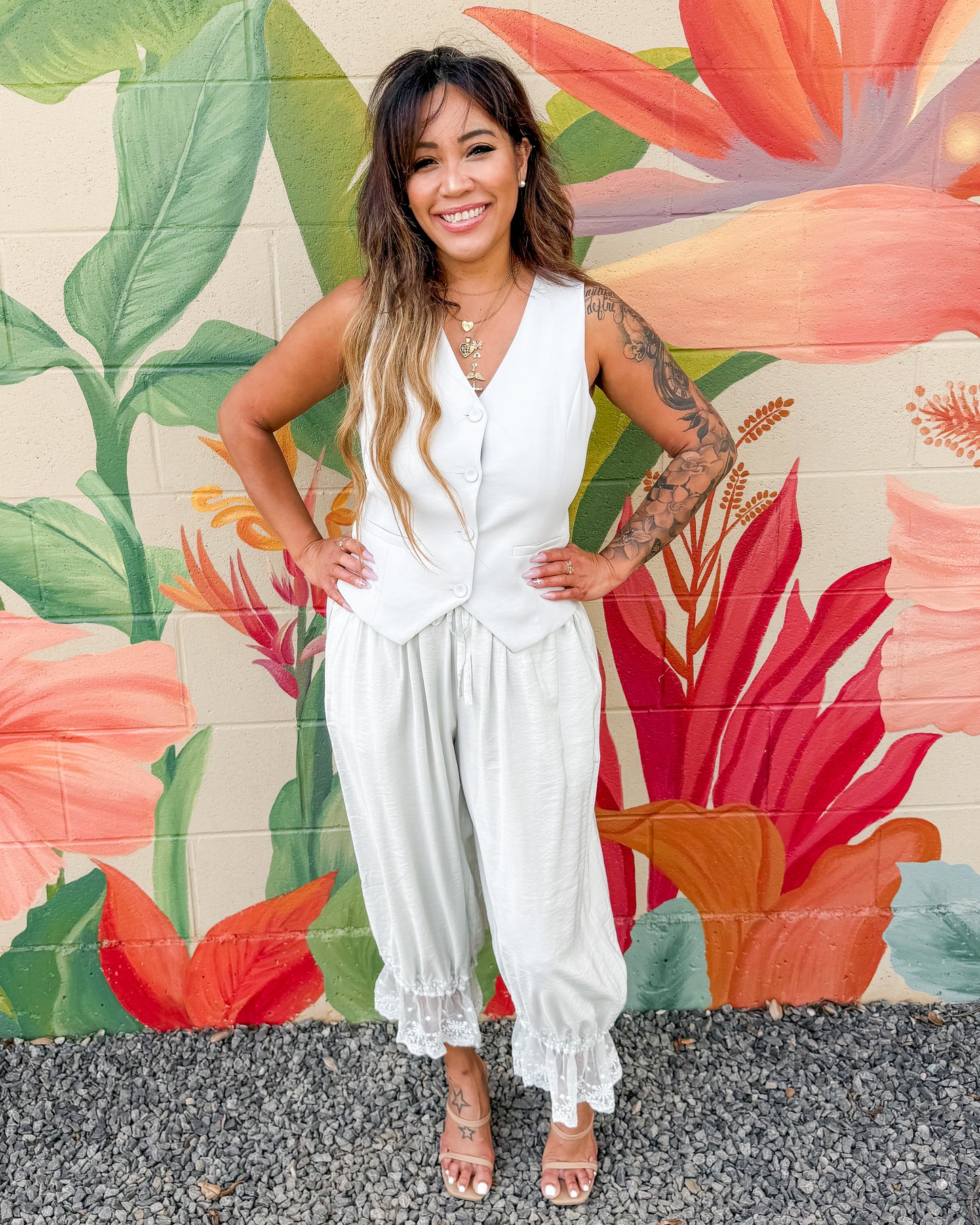 Piper Pants - Ice Blue