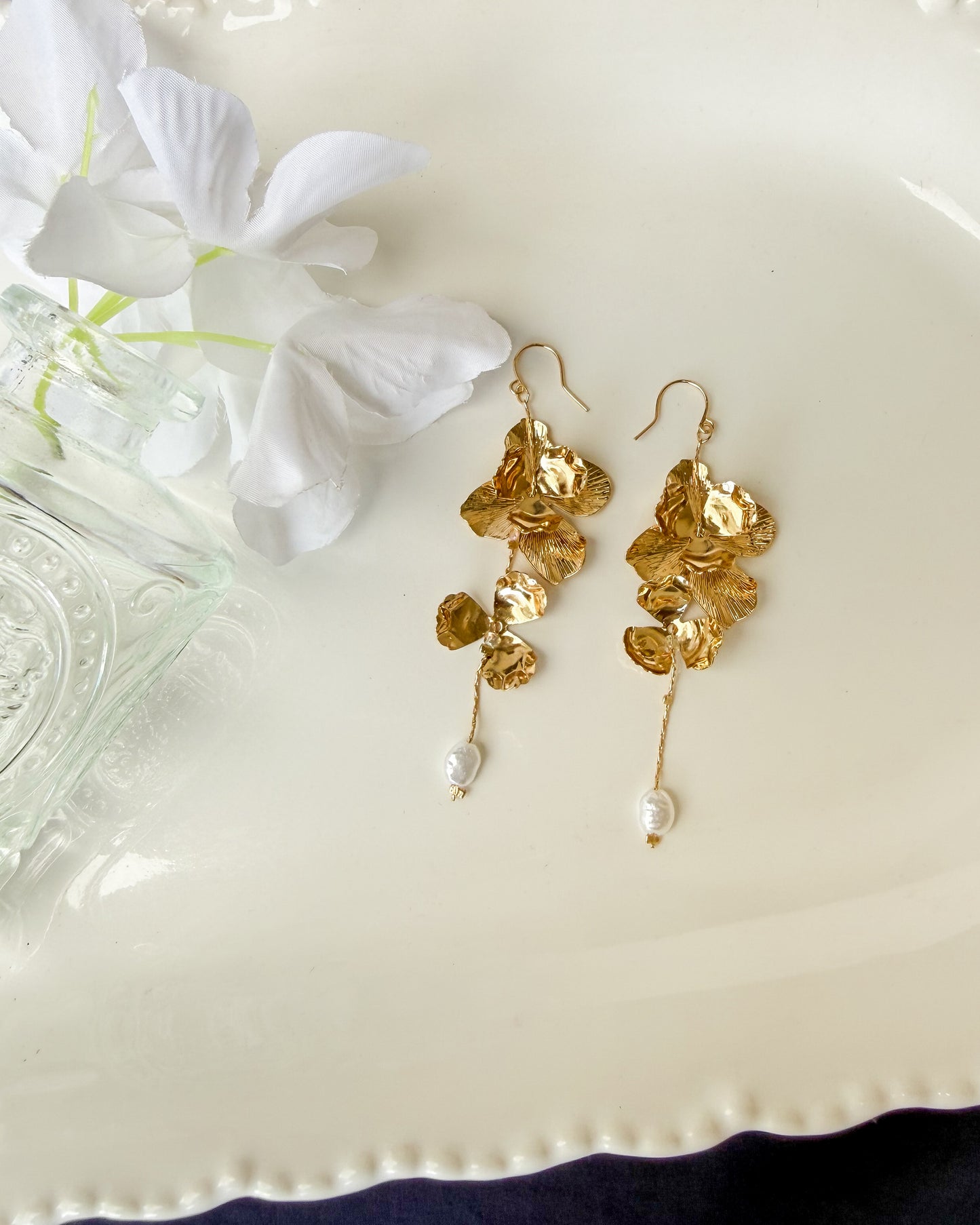 Golden Bloom Earrings