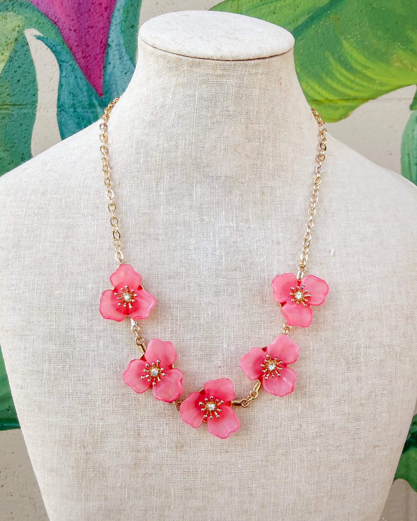 Pretty In Pink Necklace