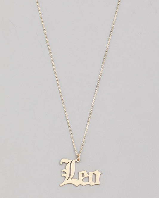 Zodiac Necklace