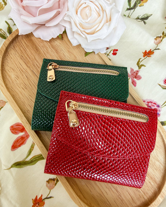 April Wallet - Jewel Tones