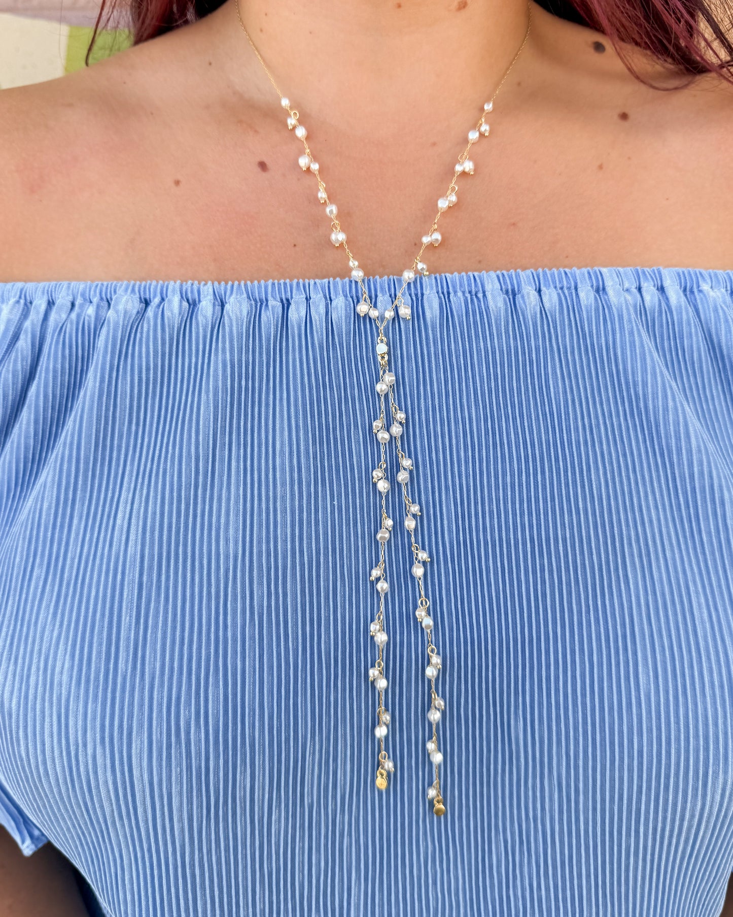Dripped in Pearls Necklace