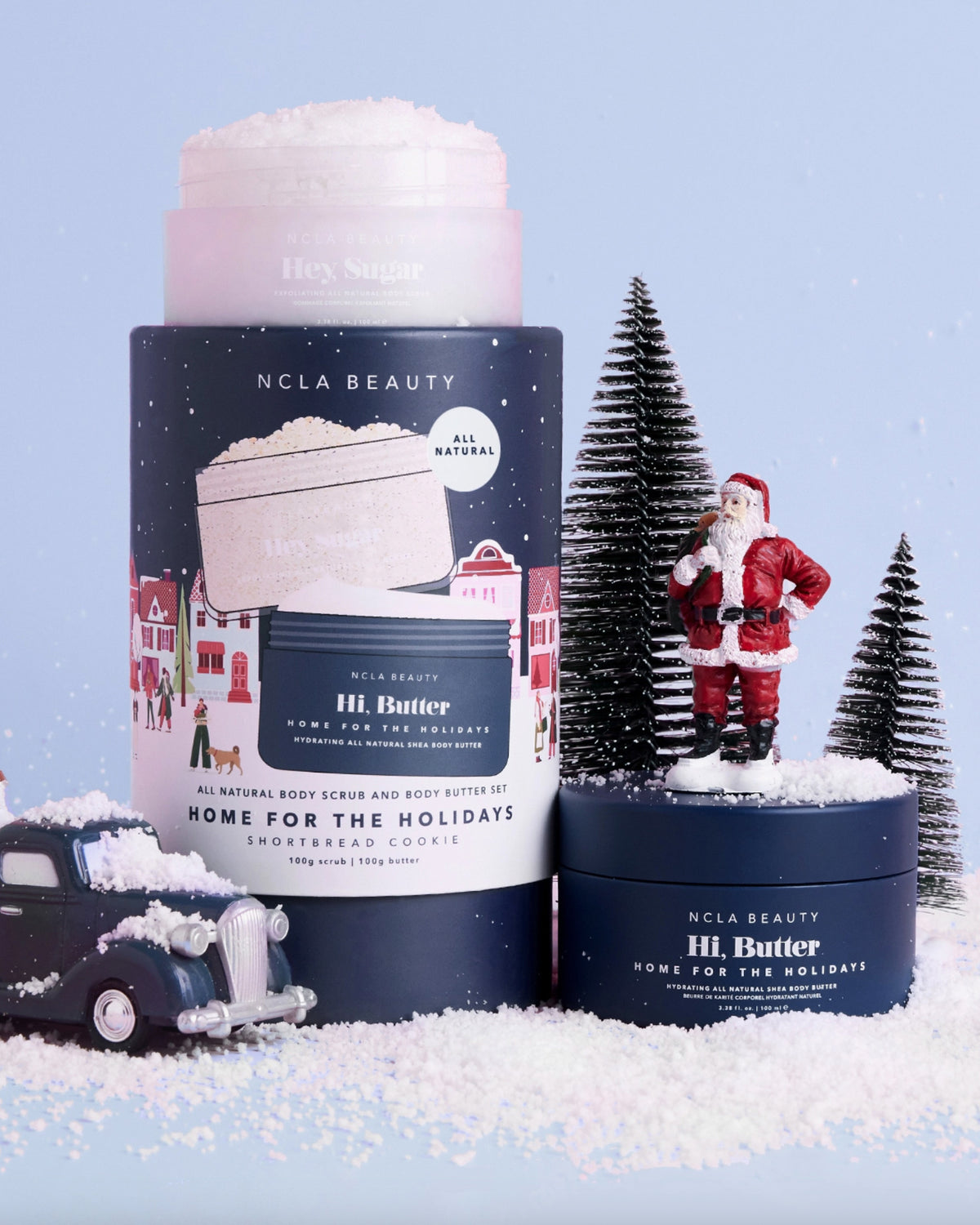 Home For The Holidays Body Scrub + Body Butter Holiday Gift Set