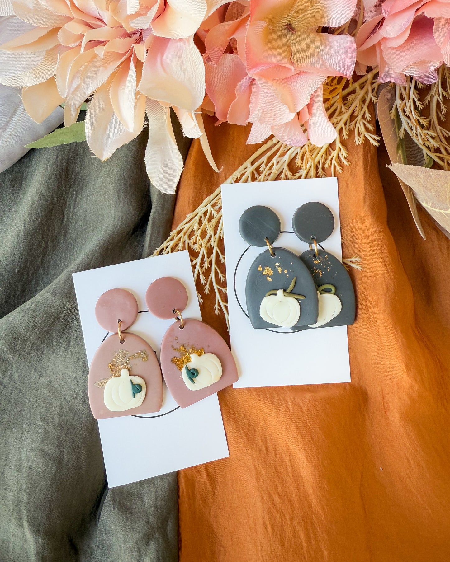 Pumpkin Spice Earrings