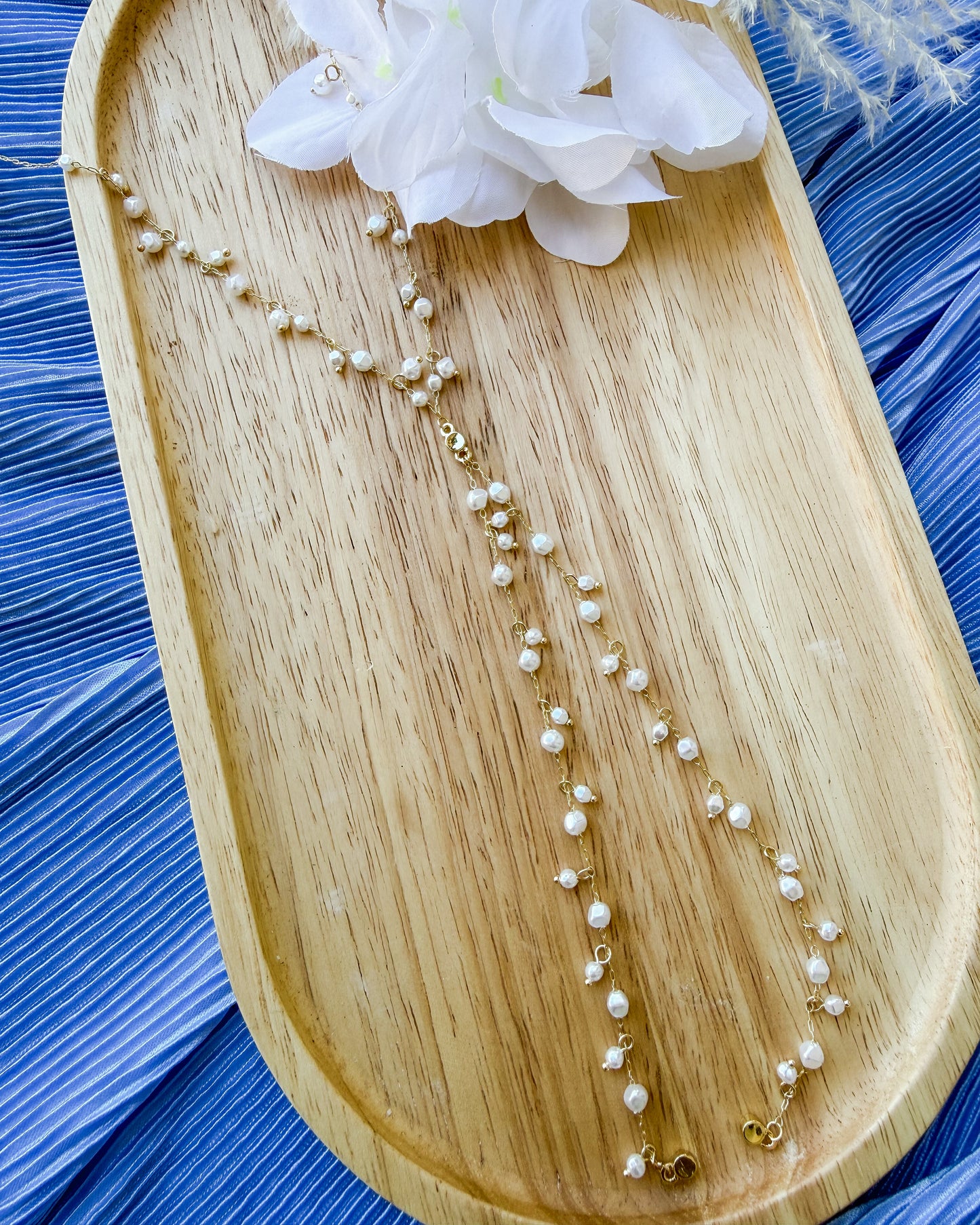 Dripped in Pearls Necklace