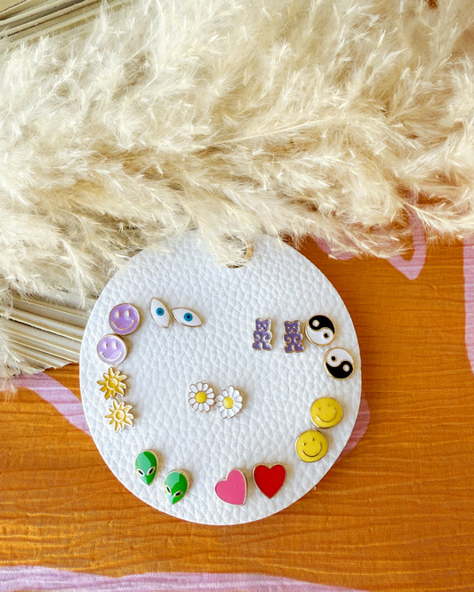 Just A Girl Stud Set