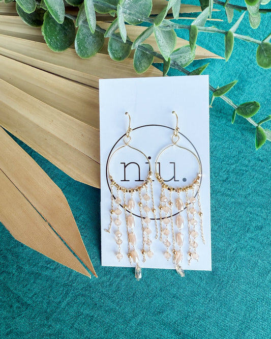 Little Darlin' Earrings - Taupe