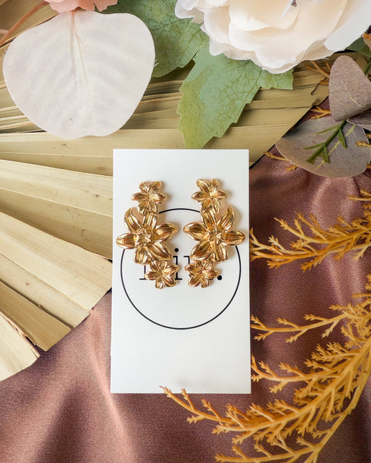 Pualani Gold Earrings