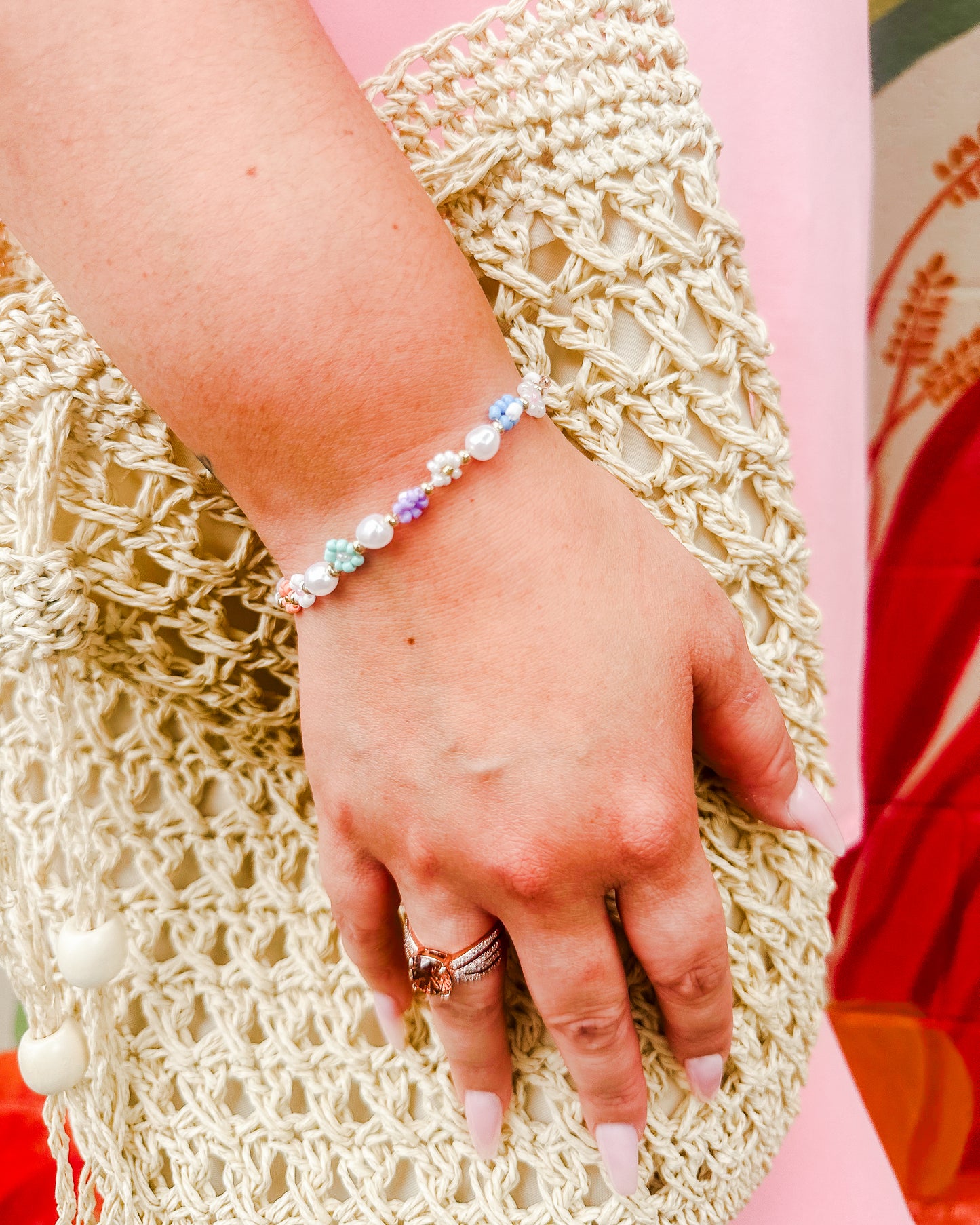 Powder Puff Bracelet