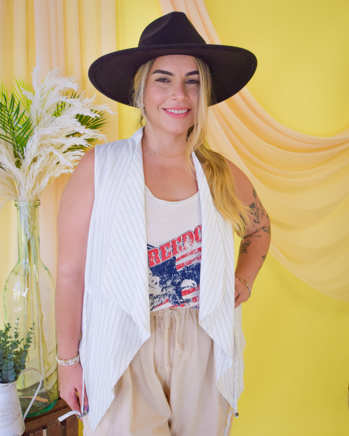Eleanor Vest - Ivory