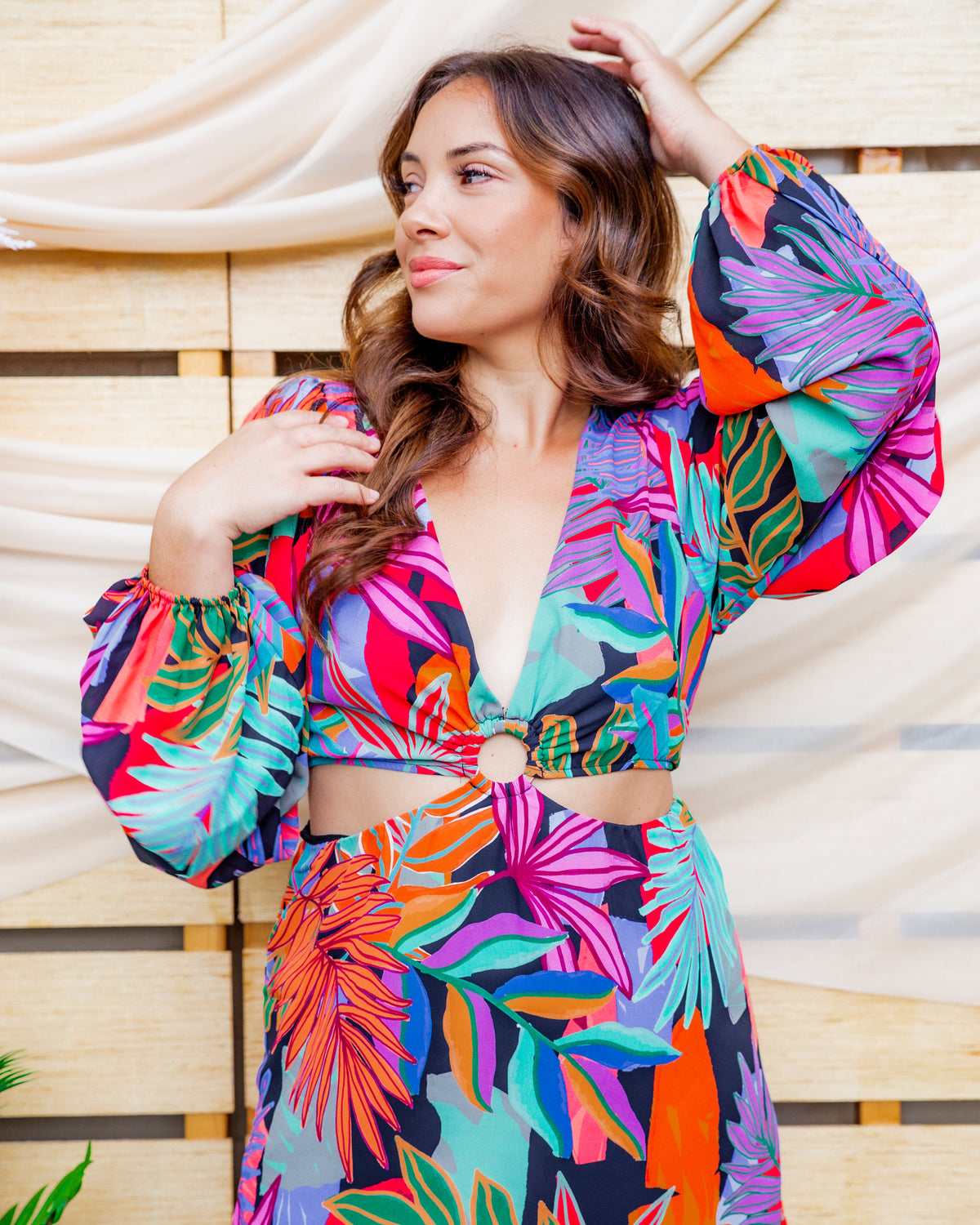 Go Cut Out Mini Dress